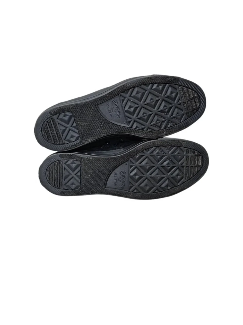 Converse Chuck Taylor All Star High-Top Sneaker Shoes Black Monochrome M10-W12 - Picture 7 of 9